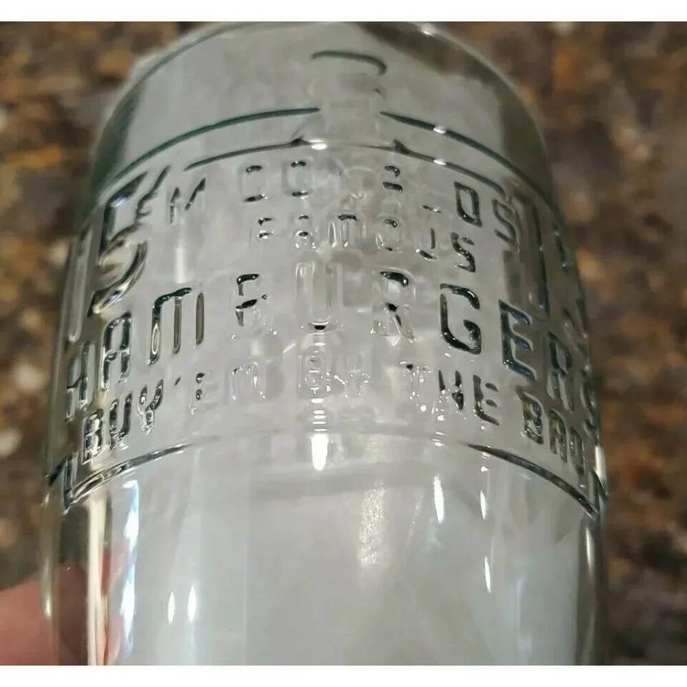 Classic McDonalds Green Glass Collector's Item